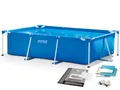 Produktbild: INTEX Gartenpool Frame Pool Schwimmbecken Rectangular Frame 300x200x75cm