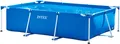 Produktbild: Intex Frame Pool 300x200x75cm Aufstellpool Rechteck Stahlrahmen Gartenpool Blau
