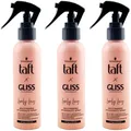 Produktbild: taft X GLISS LOVELY LONG Hitzeschutzspray 3 x 150ml bis 230° weniger Haarbruch