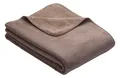 Produktbild: Wohndecke DUBLIN, XXL-Wohndecke, Braun, 220 x 240 cm