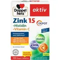 Produktbild: Doppelherz Zink 15 mg+Histidin+Vit.C Depot aktiv 100 St