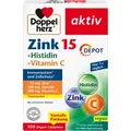 Produktbild: Doppelherz aktiv Zink+Histidin+Vitamin C DEPOT-Tabletten 100 St