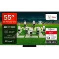Produktbild: TCL 55Q7C TV 139.7 cm 55 4K Ultra HD Smart Wi-Fi Metallic 2600 - Schwarz