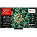 Produktbild: TCL 55Q7C QLED Mini LED Fernseher, 55 Zoll, 4K HDR Premium, Dolby Vision IQ & Atmos, Smart TV mit Google TV, Bang & Olufsen 6.2.2 Sound, 144Hz VRR, AMD FreeSync Premium Pro, HDMI 2.1, AirPlay 2, Alexa, IMAX Enhanced