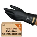 Produktbild: ActivArmr RIG011Y Elektriker Handschuhe Robuste Naturkautschuk- & Latex-Hands...