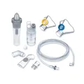 Produktbild: Beurer IH 28 Pro Yearpack, umfangreiches Nachkaufset mit hochwertigen Silikonsmasken & Nasendusche, Zubehör für den IH 28 Pro Inhalator, desinfektionsfähig, Vernebler, 10 Filter, Druckluftschlauch