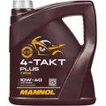 Produktbild: 10W-40 Mannol 7202 4-Takt Plus Motoröl Motorrad 4 Liter