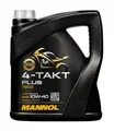 Produktbild: 4 Liter MANNOL 4-Takt Plus 10W-40 Motoröl Motorradöl Bike Oil JASO MA/MA2