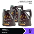 Produktbild: Mannol MN7202 4-Takt Plus 10W-40 Motorradöl JASO MA API SL 3x4 Liter = 12 Liter
