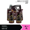 Produktbild: Mannol MN7202 4-Takt Plus 10W-40 Motorradöl JASO MA API SL 4+4 Liter = 8 Liter
