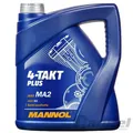 Produktbild: 4 LITER MANNOL 4-TAKT PLUS 10W-40 MOTORÖL MOTORRADÖL