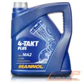 Produktbild: MANNOL 4 L 4-TAKT PLUS MOTORÖL FÜR SAE 10W-40 API SL JASO MA/MA2 MOTORRADÖL