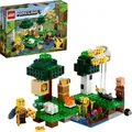 Produktbild: LEGO 21165 Minecraft Die Bienenfarm, Bauset mit Bienenzüchterin und Schaffigur - Silber