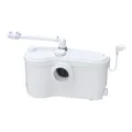 Produktbild: SFA – Kleinhebeanlage Sanibest Pro – Extrem leistungsstarke WC Abwasserhebeanlage mit 4 Zuläufen – Ideal für intensive Nutzung – Einfache Wartung – 50,8 x 21 x 32,5 cm – 1.100 W