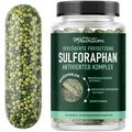 Produktbild: 50mg Sulforaphan-Nahrungsergänzungsmittel aus Brokkolisprossen | NRF2-Aktivierung mit Glucoraphanin, Myrosinase & Antioxidantien | Unterstützung der Zellgesundheit | Brokkolisamen-Extrakt-Mikroperlen