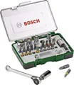 Produktbild: Bosch Schrauberbit- & Ratschen-Set 27-tlg. | PH, PZ, Torx, Hex, Schlitz | magnetischer Halter | Steckschlüssel | Box