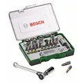 Produktbild: Bosch Professional - Schrauberbit- und Ratschen-Set 27-teilig - silber