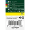 Produktbild: Bosch Power Tools - Werkzeugset Schrauberbit- und 2607017160 Ratschen-Set