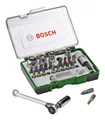 Produktbild: Bosch Zubehör Schrauberbit- und Ratschen-Set, 27-teilig - 10 Stück - 2607017160