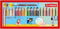 Produktbild: STABILO Farbige Stifte Woody 880/18 Set von 18 Farben mit einem Bleistiftschärfer | 2 Stücke