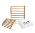 Produktbild: HOME DELUXE Saunatuch Saunaset RAJA, (3-St)