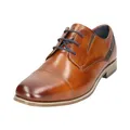 Produktbild: bugatti man Herren Mokassins, Männer Business Lace Shoe,Freizeitschuhe,Derby schnürung,sportlich,maennlich,Men,Low-tie,Cognac (6300),41 EU/EU UK