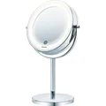 Produktbild: Beurer 654.86 BS 55 Kosmetikspiegel Chrom (Batteriebetrieb)
