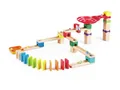 Produktbild: Hape Zweispurige Murmelbahn mit Domino