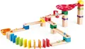 Produktbild: Hape Kugelbahn Zweispurige Murmelbahn mit Domino