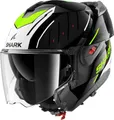 Produktbild: SHARK, Modularer Motorradhelm OXO RYDGER Black White Yellow KWY, M