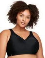 Produktbild: Glamorise Damen 1006 Sports Bra, Schwarz, 75F