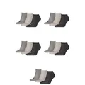 Produktbild: PUMA 15 Paar Sneaker Invisible Socken Gr. 35-49 Unisex für Damen Herren Füßlinge, Farbe:800 - anthraci/l mel grey/m me, Socken & Strümpfe:39-42