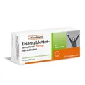 Produktbild: Eisentabletten-ratiopharm® 100 mg Filmtabletten: Eisenmangel ausgleichen und sich wieder fit und aktiv fühlen, 50 Filmtabletten