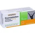 Produktbild: EISENTABLETTEN-ratiopharm 100 mg Filmtabletten 50 St. PZN 06958537