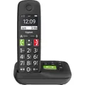 Produktbild: Gigaset E290A  schnurloses DECT-Telefon mit Anrufbeantworter Schwarz