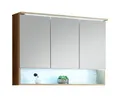 Produktbild: Spiegelschrank Badschrank mit Spiegel LED-Beleuchtung Wildeiche Dekor B 99 cm