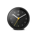 Produktbild: BRAUN BC12B Designer Quarzwecker rund schwarz | Design Licht Uhr Quarzwecker
