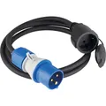 Produktbild: As - Schwabe Camping CEE Adapterleitung mit Spannungsanzeige (1.50 m, CEE 7/3) (61408)