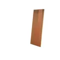Produktbild: HOME DELUXE Sichtschutz aus Cortenstahl AURA Rostoptik - 148 x 50 cm | Sichtschutzzaun, Cortenstahl, Edelrost