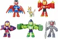 Produktbild: Hasbro Iron man and his awesome friends Superrüstung Avengers Pack