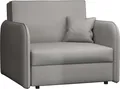 Produktbild: MIRJAN24 Schlafsofa Viva Loft I, Schlaffunktion und Bettkasten, Polstersofa vom Hersteller, Sessel, Stilvoll Couch (Farbe: Mono 244)