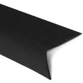 Produktbild: KARAT Stufenkantenprofil Toronto - Treppenkantenprofil Schwarz  40 x 25 x 1000 mm