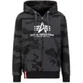 Produktbild: Alpha Industries Basic Zip Hoody Camo Black Camo S
