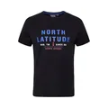 Produktbild: North Latitude T-Shirt in großen Größen bis 8XL, schwarz, Größe:8XL