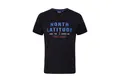 Produktbild: north 56 4 Print-Shirt North Latitude T-Shirt in großen Größen bis 8XL, schwarz