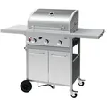 Produktbild: TRIZERATOP Gasgrill 12,8kW, 3+1 Brenner, Edelstahl