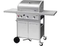 Produktbild: Lund Gasgrill Barbecue-Grill, 3+1 Edelstahl 12,8 KW, Außenküche, Gasgrill 12,8kW, 3+1 Brenner, Edelstahl, Gasgrill 12,8kW, 3+1 Brenner, Edelstahl