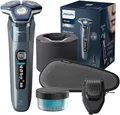 Produktbild: PHILIPS Shaver S7000 – Elektrischer Rasierer für Herren, Nass-& Trockenrasur, integrierter ausklappbarer Trimmer, Barttrimmer-Aufsatz, Reinigungsstation, Reiseetui & Ladestation (Modell S7882/54)