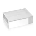 Produktbild: Acrylblock 60x45x20mm transparent, rundum glänzend polierte Seitenkanten/Acryl/Acrylglas - Zeigis®