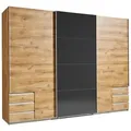 Produktbild: Schwebetürenschrank Eichefarben ca. 270x210x65cm